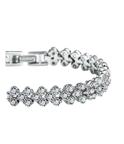 tennis luxury austria shining crystal bracelets genuine 925 sterling silver charms bracelet zircon diamond roman tennis link brace9291622, Golden;silver
tennis luxury austria shining crystal bracelets genuine 925 sterling silver charms bracelet zircon diamond roman tennis link brace9291622, Golden;silver