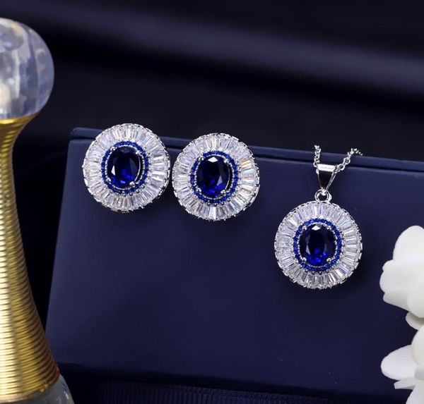 europe and america elegant bride jewelry set white gold plated whitebluegreenred zircon round earrings necklace for women ly062127524, Silver
europe and america elegant bride jewelry set white gold plated whitebluegreenred zircon round earrings necklace for women ly062127524, Silver