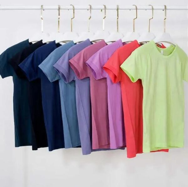 ll-yoga swiftly tech gym clothes womens sports t shirts lu 2.0 ladies short-sleeved t-shirts moisture wicking knit high elastic running fit, White;red
ll-yoga swiftly tech gym clothes womens sports t shirts lu 2.0 ladies short-sleeved t-shirts moisture wicking knit high elastic running fit, White;red