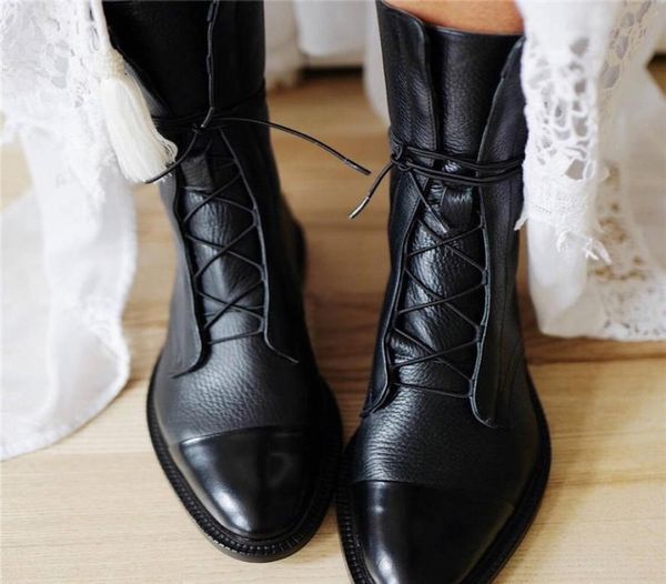 women vintage mid calf boots women039s fashion lace up ladies comfort woman pu leather boots platform casual female shoes autum1311465, Black
women vintage mid calf boots women039s fashion lace up ladies comfort woman pu leather boots platform casual female shoes autum1311465, Black