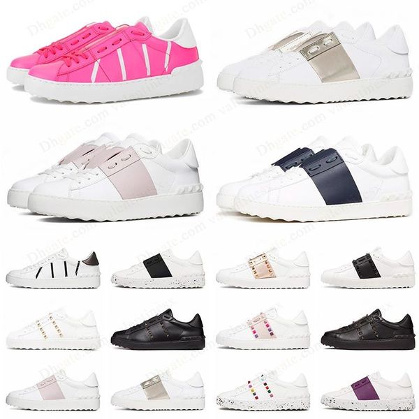 womens mens casual designer shoes valentine rockstuds sneakers white black rose pink silver spikes leather platform opens rivets flat loafer
womens mens casual designer shoes valentine rockstuds sneakers white black rose pink silver spikes leather platform opens rivets flat loafer