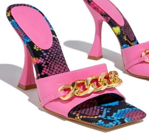 women039s sandals fashion summer elegant metal chain decoration high heels mules slides pumps square toe ladies shoes slippers2561751, Black
women039s sandals fashion summer elegant metal chain decoration high heels mules slides pumps square toe ladies shoes slippers2561751, Black