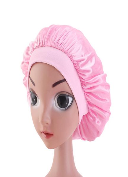 new adjust solid satin bonnet hair styling cap long hair care kids child night sleep hat silk head wrap shower cap hair styling to9213103, Blue;gray
new adjust solid satin bonnet hair styling cap long hair care kids child night sleep hat silk head wrap shower cap hair styling to9213103, Blue;gray