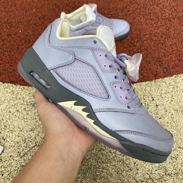 2023 man women 5s basketball shoes 5 low indigo haze metallic silver-alabaster-flint grey outdoor-indoor lifestyle casual designer sports sn
2023 man women 5s basketball shoes 5 low indigo haze metallic silver-alabaster-flint grey outdoor-indoor lifestyle casual designer sports sn