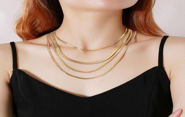 chains basic 3/4/5mm chain necklaces for women, gold color herringbone link choker collar,stainless steel candid party jewelry1981831, Silver
chains basic 3/4/5mm chain necklaces for women, gold color herringbone link choker collar,stainless steel candid party jewelry1981831, Silver