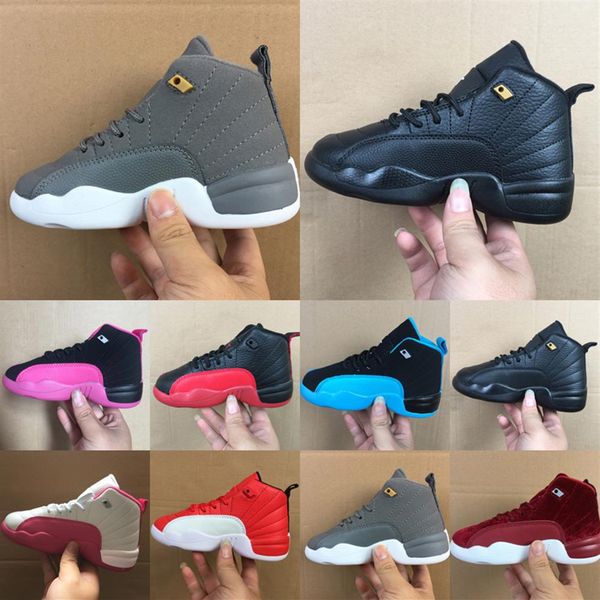 classic jumpman 12s td kids basketball preschool 12 sneakers boys girls children athletic sports sneakers size 28-35230t, Black
classic jumpman 12s td kids basketball preschool 12 sneakers boys girls children athletic sports sneakers size 28-35230t, Black