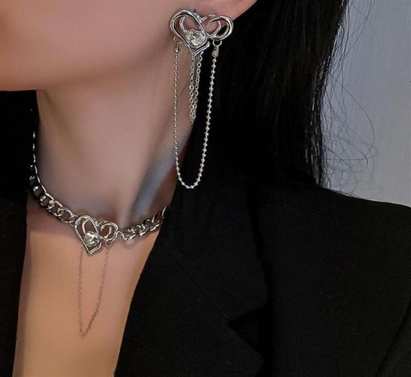 chokers 2021 punk vintage love tassel pendant metal clavicle chain necklaces for women fashion charm necklace y2k jewelry gifts2212971016, Golden;silver
chokers 2021 punk vintage love tassel pendant metal clavicle chain necklaces for women fashion charm necklace y2k jewelry gifts2212971016, Golden;silver