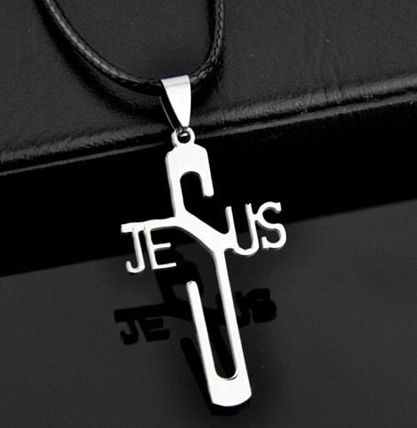 whole 10pcslot cool stainless steel jesus cross pendants necklace for men women039s jewelry gifts st063527706, Silver
whole 10pcslot cool stainless steel jesus cross pendants necklace for men women039s jewelry gifts st063527706, Silver