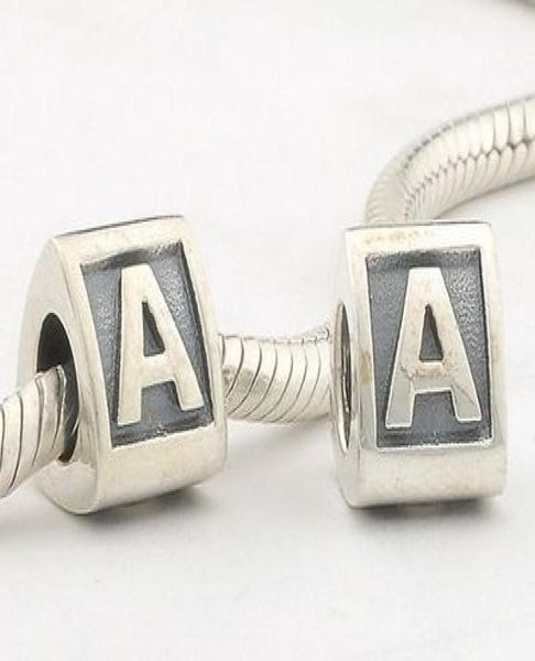 5pcs/lot solid 925 sterling silver alphabet letter a charm beads fit european style charm bead bracelet6804410, Black
5pcs/lot solid 925 sterling silver alphabet letter a charm beads fit european style charm bead bracelet6804410, Black
