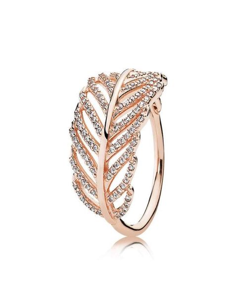 2020 authentic 925 sterling silver light feather ring with cz diamond fit charms jewelry fashion womens wedding ring with gift box2303707, Golden;silver
2020 authentic 925 sterling silver light feather ring with cz diamond fit charms jewelry fashion womens wedding ring with gift box2303707, Golden;silver
