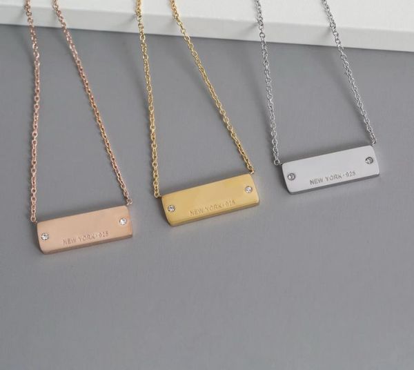 europe america fashion style lady women 18k gold chain necklace engraved double diamond square pendant 3 color7019405, Silver
europe america fashion style lady women 18k gold chain necklace engraved double diamond square pendant 3 color7019405, Silver