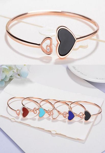 happy ode 2 andy heart type rose gold with the opening bracelet s925 sterling silver bracelet female jewelry manufacturers wholesa8652086, Black
happy ode 2 andy heart type rose gold with the opening bracelet s925 sterling silver bracelet female jewelry manufacturers wholesa8652086, Black