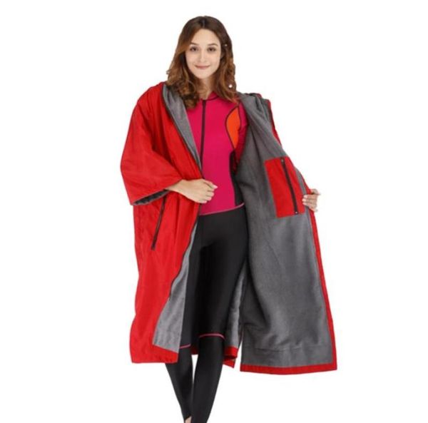 windbreaker sports changing robe jacket swimming surfing winter coat anorak4574916, Black;red
windbreaker sports changing robe jacket swimming surfing winter coat anorak4574916, Black;red