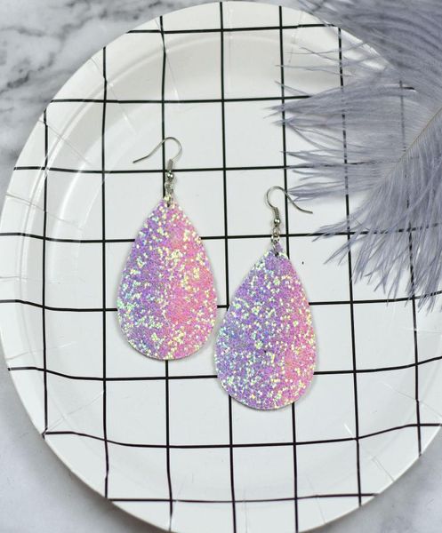 18 colors fashion sequin pu leather earrings shining water drop teardrop temperament dangles earring for women jewelry eardrop gif4114899, Silver
18 colors fashion sequin pu leather earrings shining water drop teardrop temperament dangles earring for women jewelry eardrop gif4114899, Silver