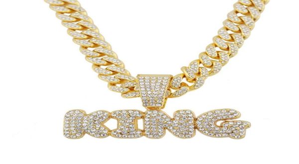 pendant necklaces men hip hop king letters necklace with 13mm miami cuban chain iced out bling hiphop male charm jewelry5900500, Silver
pendant necklaces men hip hop king letters necklace with 13mm miami cuban chain iced out bling hiphop male charm jewelry5900500, Silver