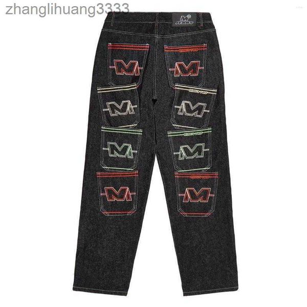 men's jeans y2k minus two multi pocket cargo baggy black pants men 2023 punk hip hop rock dance wide leg trousers streetwear, Blue
men's jeans y2k minus two multi pocket cargo baggy black pants men 2023 punk hip hop rock dance wide leg trousers streetwear, Blue