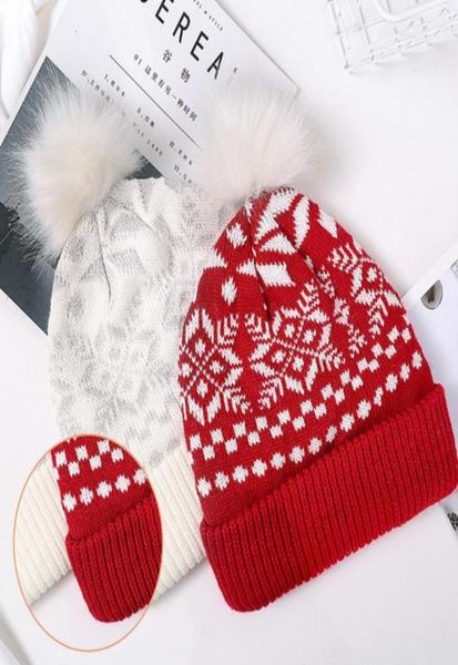 women christmas snowflake winter knitted beanie hat cute fluffy pompom stretch cuffed skull cap holiday ski ear warmer7543426, Blue;gray
women christmas snowflake winter knitted beanie hat cute fluffy pompom stretch cuffed skull cap holiday ski ear warmer7543426, Blue;gray