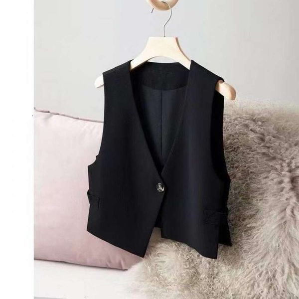 spring western suit vest womens outfit fashion and autumn short with a small pendant, Black;white
spring western suit vest womens outfit fashion and autumn short with a small pendant, Black;white