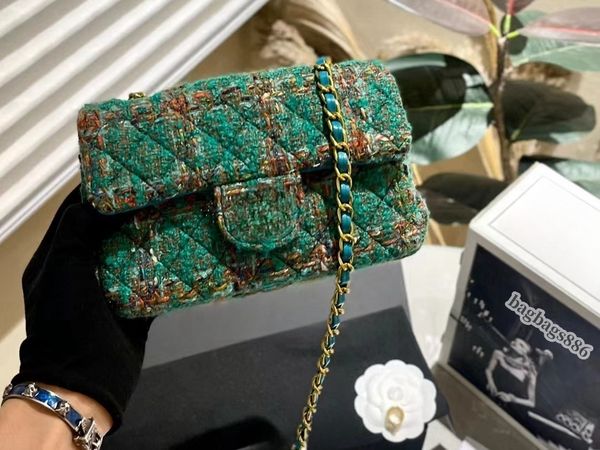 luxury designer bag 22k tweed crossbody bag sheepskin soft tweed shoulder bag gold metal chain bag coarse tweed cc bag mini luxury handbag w
luxury designer bag 22k tweed crossbody bag sheepskin soft tweed shoulder bag gold metal chain bag coarse tweed cc bag mini luxury handbag w