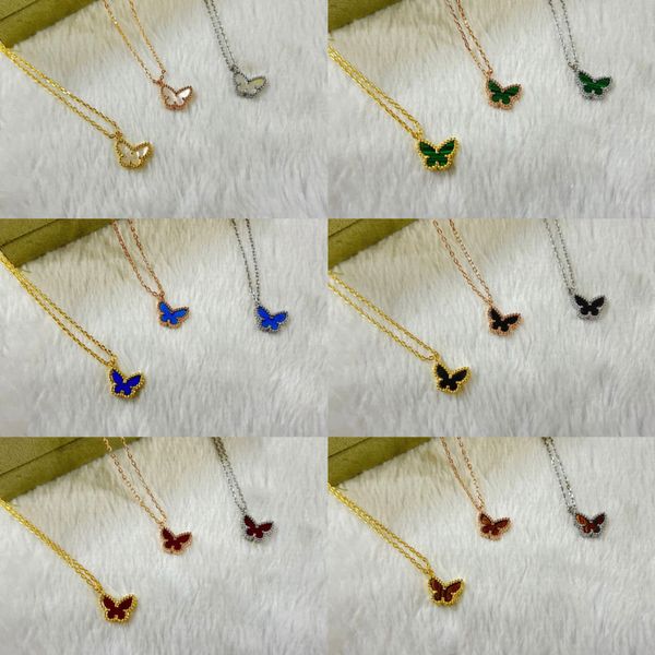 mini cute butterfly designer pendant necklace 18k gold luxury mother of pearl love link chain choker elegant ol necklaces jewelry, Silver
mini cute butterfly designer pendant necklace 18k gold luxury mother of pearl love link chain choker elegant ol necklaces jewelry, Silver