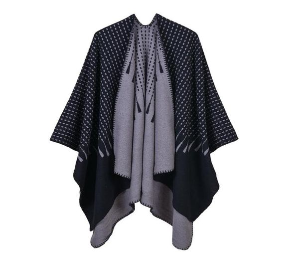 elegant cashmere imitation women long poncho warm winter scarfs ladies square jacquard shawl fall capes scarves7739094, Blue;gray
elegant cashmere imitation women long poncho warm winter scarfs ladies square jacquard shawl fall capes scarves7739094, Blue;gray