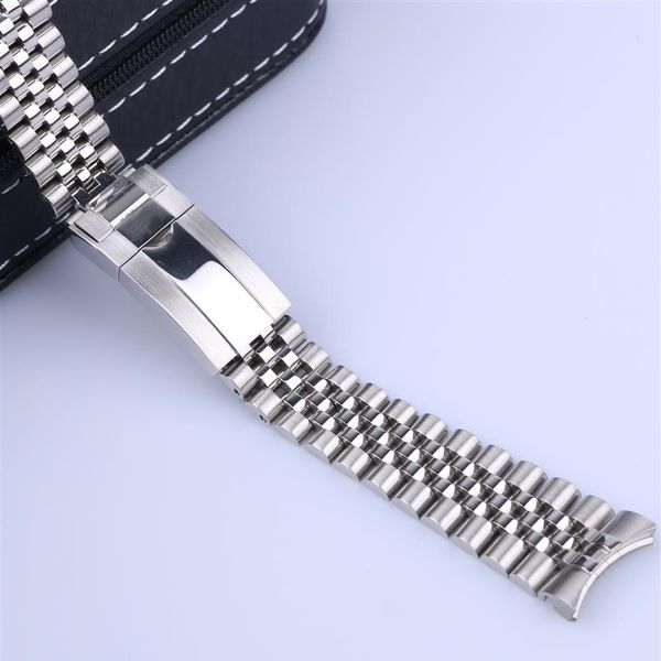 20mm 21mm luxury 316l stainless steel solid curved end screw links strap bracelet jubilee with oyster clasp for master ii datejust238w, Black;brown
20mm 21mm luxury 316l stainless steel solid curved end screw links strap bracelet jubilee with oyster clasp for master ii datejust238w, Black;brown