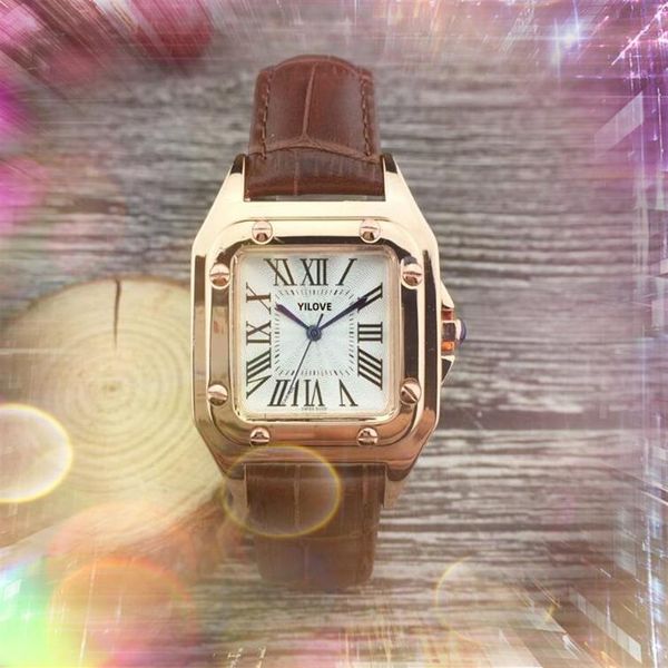 luxury lovers women square roman watch bracelet quartz movement popular leather belt good mineral reinforced glass tank series sim173o, Slivery;brown
luxury lovers women square roman watch bracelet quartz movement popular leather belt good mineral reinforced glass tank series sim173o, Slivery;brown