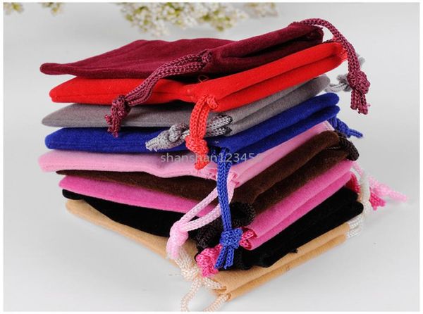 soft jewelry bag velvet pouches drawstring bags for jewellery gift cosmetics packaging black red 5x7 7x9cm 8x10 10x15 10x201109220, Pink;blue
soft jewelry bag velvet pouches drawstring bags for jewellery gift cosmetics packaging black red 5x7 7x9cm 8x10 10x15 10x201109220, Pink;blue