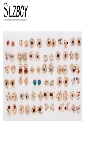 slzbcy gold silver color mix model crystal stud earrings set for flower triangle shaped earring girl kid jewelry 36 pairslot2304703, Golden;silver
slzbcy gold silver color mix model crystal stud earrings set for flower triangle shaped earring girl kid jewelry 36 pairslot2304703, Golden;silver