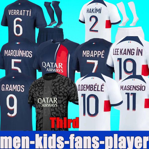 maillot de foot mbappe hakimi third soccer jerseys 2023 2024 marquinhos lee kang in football shirts hommes sets psgs 23 24 men kids kit pari, Black;yellow
maillot de foot mbappe hakimi third soccer jerseys 2023 2024 marquinhos lee kang in football shirts hommes sets psgs 23 24 men kids kit pari, Black;yellow