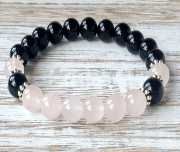 sn1037 fashion design yoga mala bracelet rose quartz with black agate bracelet popular jewelry whole9997995
sn1037 fashion design yoga mala bracelet rose quartz with black agate bracelet popular jewelry whole9997995
