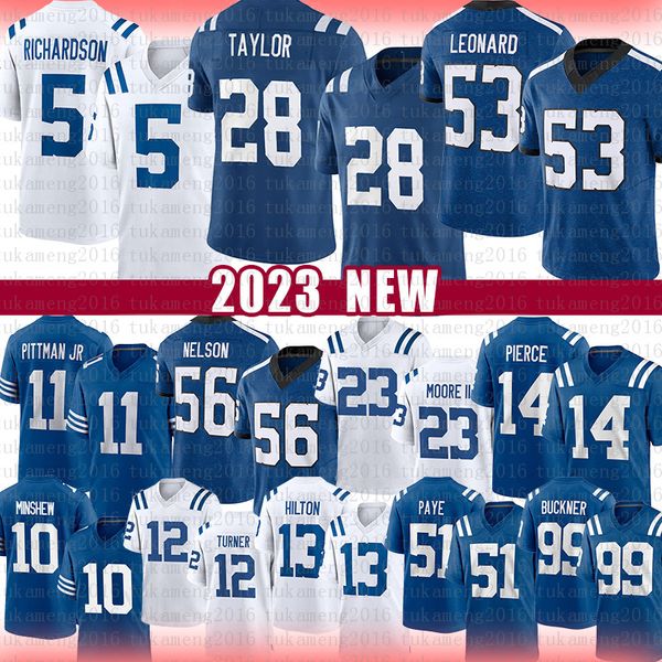 28 jonathan taylor 5 anthony richardson football jersey indianapolises colts darius leonard michael pittman jr. quenton nelson kenny moore i, Black;red
28 jonathan taylor 5 anthony richardson football jersey indianapolises colts darius leonard michael pittman jr. quenton nelson kenny moore i, Black;red