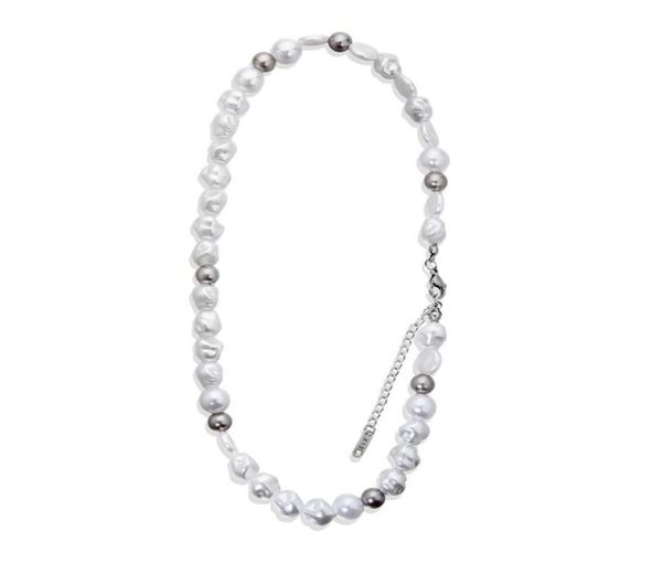 baroque style retro irregular shaped pearl necklace men and women hiphop wild clavicle chain chokr3118559, Silver
baroque style retro irregular shaped pearl necklace men and women hiphop wild clavicle chain chokr3118559, Silver