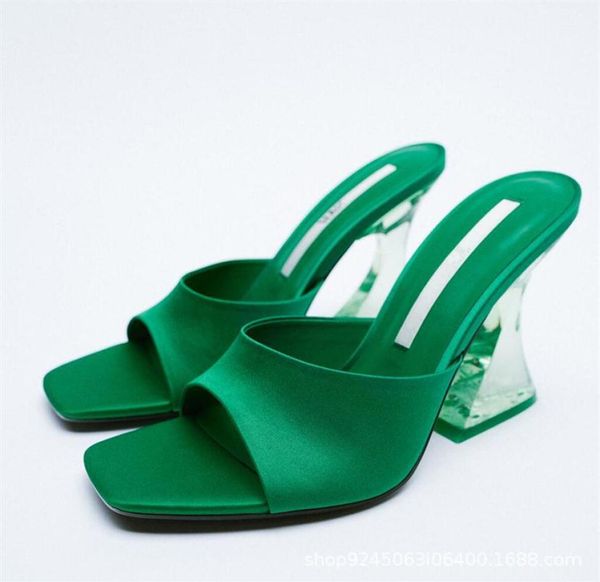 2021 latest summer and autumn women039s green shoes silky wide band transparent high heel comfortable green sandals heels298p9685489, Black
2021 latest summer and autumn women039s green shoes silky wide band transparent high heel comfortable green sandals heels298p9685489, Black