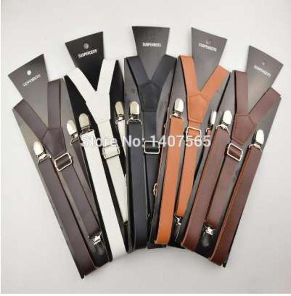 brown and black braces 25mm width menswomen pu leather suspenders for men 120cm1657957, Black;white
brown and black braces 25mm width menswomen pu leather suspenders for men 120cm1657957, Black;white