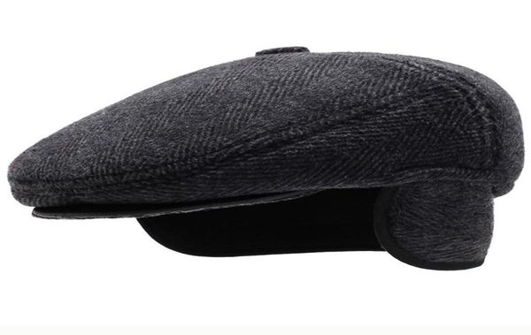 ht2630 beret cap autumn winter beret thick warm earflap cap men vintage wool felt hat with ear flap male newsboy ivy flat cap y2002030502, Blue;gray
ht2630 beret cap autumn winter beret thick warm earflap cap men vintage wool felt hat with ear flap male newsboy ivy flat cap y2002030502, Blue;gray