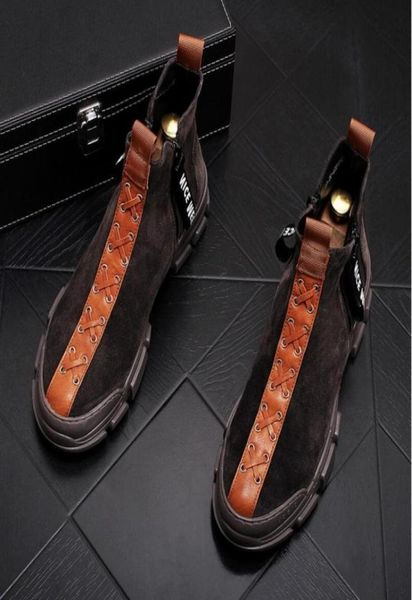 high new fall martin boots trendy man with snowshoes casual youth ankle boot men039s leather shoes b575580941, Black
high new fall martin boots trendy man with snowshoes casual youth ankle boot men039s leather shoes b575580941, Black