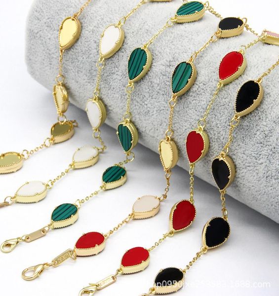 selling women style double side rainbow shell tear drop charm bracelet jewelry whole2921351, Golden;silver
selling women style double side rainbow shell tear drop charm bracelet jewelry whole2921351, Golden;silver