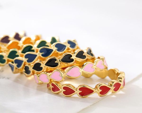 vintage multicolor love heart rings fashion geometric gold metal dripping oil small rings for woman party jewelry gifts8040896, Silver
vintage multicolor love heart rings fashion geometric gold metal dripping oil small rings for woman party jewelry gifts8040896, Silver
