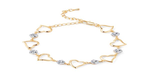 europe and america fashion trendy 18k yellow gold plated cz hearts anklets chain link for girls women for wedding party6837255, Red;blue
europe and america fashion trendy 18k yellow gold plated cz hearts anklets chain link for girls women for wedding party6837255, Red;blue