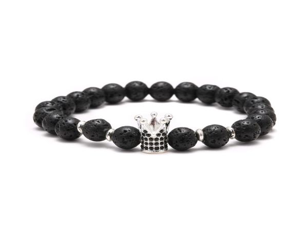 trendy lava stone beaded bracelet strands pave imperial crown helmet charm for men women bracelets jewelry2098282, Black
trendy lava stone beaded bracelet strands pave imperial crown helmet charm for men women bracelets jewelry2098282, Black