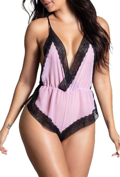 pyjamas women's underwear teddy lace tights deep v-neck hanging neck pajamas transparent mesh one piece doll pajamaslf230908, Red;black
pyjamas women's underwear teddy lace tights deep v-neck hanging neck pajamas transparent mesh one piece doll pajamaslf230908, Red;black
