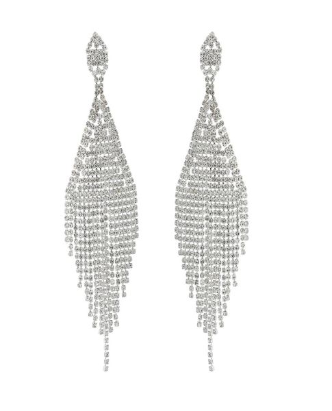 fashion diamond dropshaped with bright full rhinestone tassel drop dangle earrings for women wedding gift3667833, Silver
fashion diamond dropshaped with bright full rhinestone tassel drop dangle earrings for women wedding gift3667833, Silver