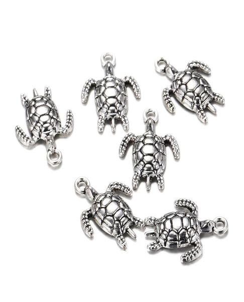 100pcslot 2317mm antique silver alloy turtle charms pendant for jewelry making metal animal pendant for diy findings6711264, Bronze;silver
100pcslot 2317mm antique silver alloy turtle charms pendant for jewelry making metal animal pendant for diy findings6711264, Bronze;silver