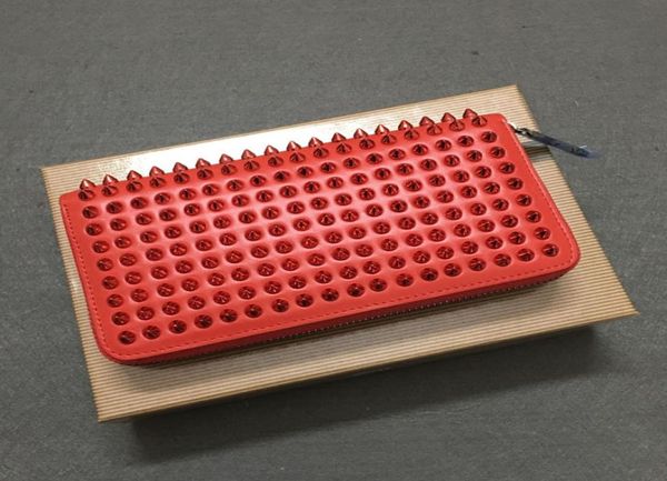 long style panelled spiked clutch women men wallets patent real leather rivets party clutches bags purses with spikes bag9802445, Red;black
long style panelled spiked clutch women men wallets patent real leather rivets party clutches bags purses with spikes bag9802445, Red;black