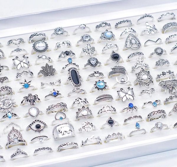 100pcs lots antique silver bohemia vintage rings ethnic women fashion luxury charm holiday gifts jewelry accessory whole6379746, Golden;silver
100pcs lots antique silver bohemia vintage rings ethnic women fashion luxury charm holiday gifts jewelry accessory whole6379746, Golden;silver
