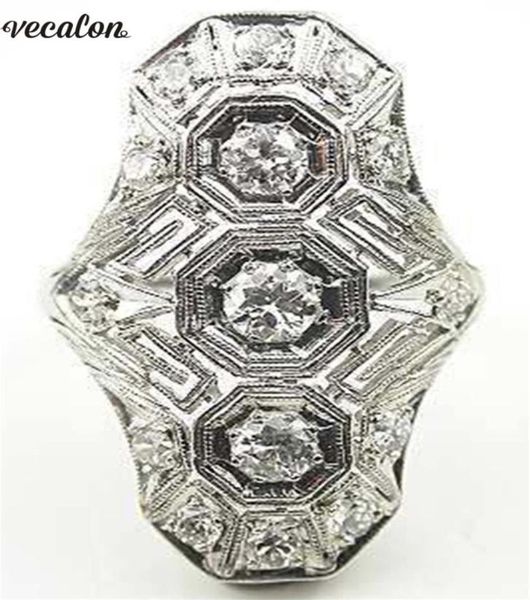 vecalon vintage hyperbole ring 925 sterling silver filled crystal cz party wedding band rings for women men jewelry5694104, Slivery;golden
vecalon vintage hyperbole ring 925 sterling silver filled crystal cz party wedding band rings for women men jewelry5694104, Slivery;golden