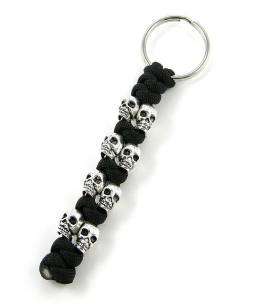 skull paracord keychain - black ,army green knot skull paracord key chain- key chain5807932, Slivery;golden
skull paracord keychain - black ,army green knot skull paracord key chain- key chain5807932, Slivery;golden