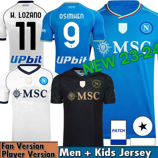 23 24 maglia napoli soccer jerseys kids kit naples football shirt fouth home away third 3rd fans player version maradona osimhen anguissa h., Black;yellow
23 24 maglia napoli soccer jerseys kids kit naples football shirt fouth home away third 3rd fans player version maradona osimhen anguissa h., Black;yellow