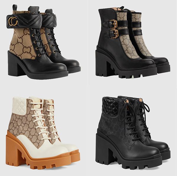 designer boots martin boots high heel ankle boots women's leather boots vintage print jacquard classic flat boots outsole boots, Black
designer boots martin boots high heel ankle boots women's leather boots vintage print jacquard classic flat boots outsole boots, Black
